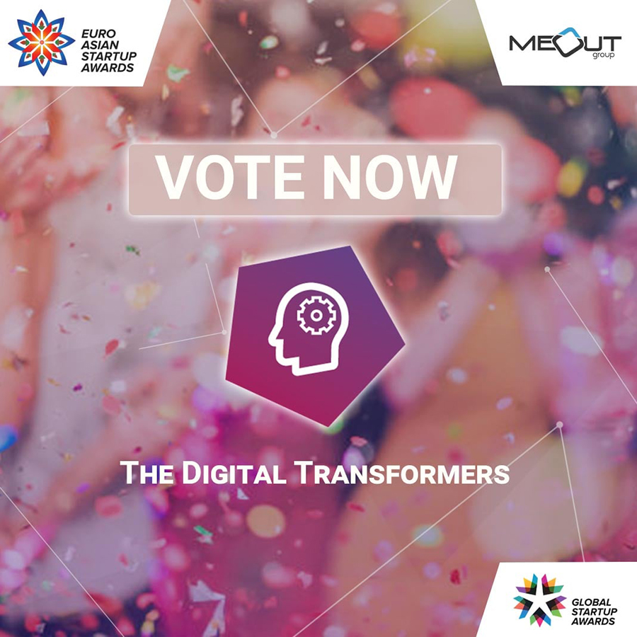 CodeRiders is nominated as a Digital Transformer in EuroAsian region EuroAsian Startup Awards nominated CodeRiders in the category of Best Digital Transformers