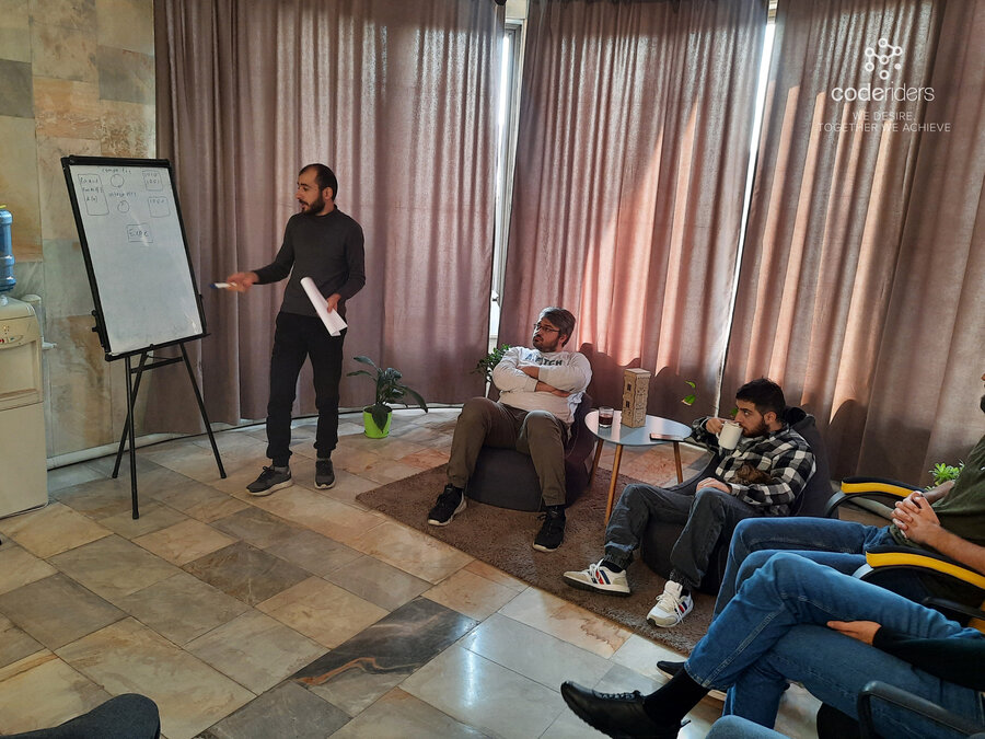 CodeRiders Software Development Company organizes constant discussions to exchange knowledge and experience Team CodeRiders is first of all friends and family members then colleagues, and this is our formula to success and high-quality software solutions