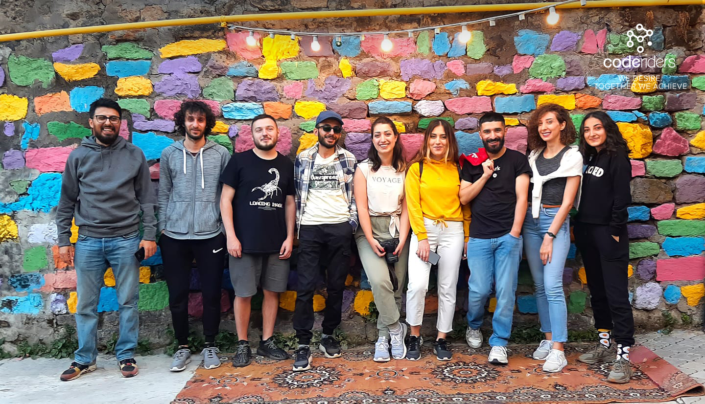 CodeRiders software development team spending weekends in Gyumri and working on teambuilding CodeRiders software development team in Gyumri enjoying the weekend