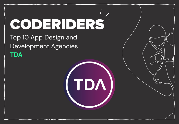 CodeRiders is among top 10 App design and development companies by TDA CodeRiders software outsourcing firm is a recognized app design and development company worldwide