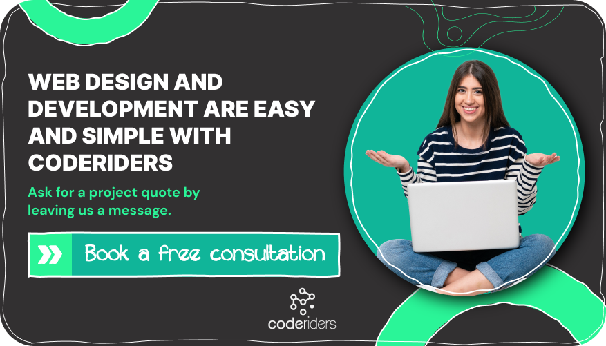 Contact CodeRiders software development company and discuss your software outsourcing project with our business development services Book a consultation with CodeRiders software vendor to discuss software development and design, mobile app development, custom software development and outsourcing services