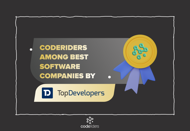 CodeRiders is among the best software development companies by TopDevelopers List of the top offshore software development companies by TopDevelopers