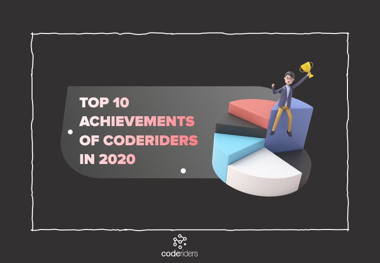 Top 10 Achievements of CodeRiders in 2020 CodeRiders recorded a number of achievements in 2020