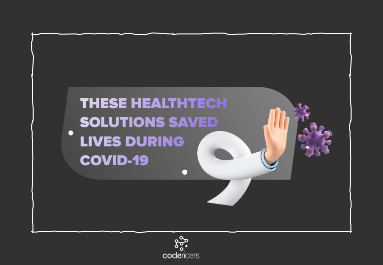 Software solutions and the importance of technologies during Coronavirus A man works remotely and uses healthcare software solutions during Coronavirus