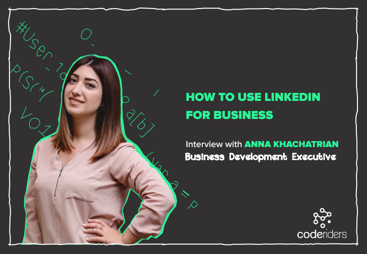 Anna Khachatrian: Business Development Executive at CodeRiders Software Development Company Anna Khachatrian at CodeRiders Software Outsourcing Company
